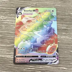 Pokemon TCG Snorlax VMAX Full Art Secret Rare Holo Sword & Shield 206/202 340 HP - Image 1