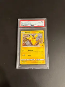 2021 Pokemon McDonald's Collection 25th Aniv PIKACHU Holo PSA 10 GEM MINT 25/25 - Image 1