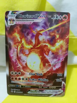 Pokemon Charizard VMAX Sword & Shield SWSH261 Holo Black Star Promo - Image 1