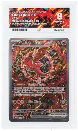 Pokemon TCG Oricorio Promo 24 Black Star Promo Ultra Rare ACE 8 - Image 1