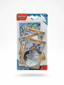 Pokemon Journey Together Premium Checklane Blister – Rhyperior Promo Pack - Image 1