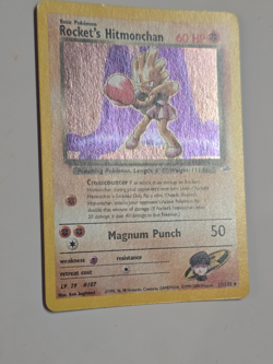 SWIRL 🌀💚 Pokemon ROCKETS HITMONCHAN Gym Heroes * 11/132 * Holo LP++/ NMUU - Image 5