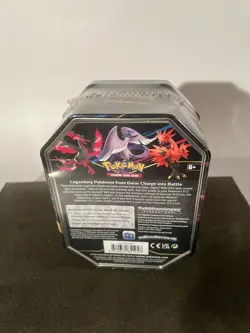 Pokemon TCG: Crown Zenith Galarian Moltres Tin (Small Version, Factory Sealed) - Image 4