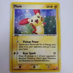 Plusle 6/12 EX Trainer Kit 2: Plusle & Minun Holo MP Pokemon TCG - Image 1