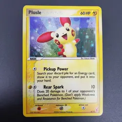 Plusle 6/12 EX Trainer Kit 2: Plusle & Minun Holo MP Pokemon TCG - Image 4