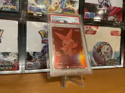 2025 POKEMON WHT EN-WHITE FLARE BLACK WHITE RARE #172 VICTINI PSA 9 - Image 2