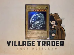 Blue-Eyes White Dragon SDK-001 Ultra Rare ORIGINAL STARTER DECK KAIBA YuGiOh! LP - Image 1