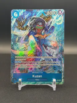 Kuzan OP12-043 R (Alt Art) Legacy of the Master One Piece TCG Card - English - Image 1