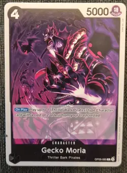 Gecko Moria OP09-085 C Emperors in the New World One Piece Kartenspiel Englisch - Image 1