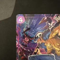 One Piece Trafalgar Law P-093 (Illustration Box 6) Alt Art Promo NM - Image 2