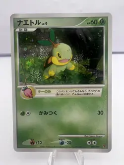Pokemon Card Turtwig Chimchar Piplup Players Fan Club Promo Holo Japanese - Image 2