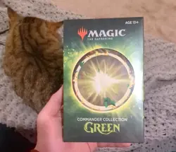 MTG: Commander Collection: Green - FACTORY SEALED - 2020 Chase Commander Cards!! - Image 1