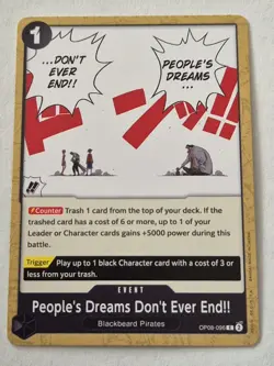 ONE PIECE TWO LEGENDS ENGLISH CARD GAME CARTE OP08-096 EN - Image 1