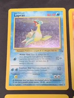 Vintage Pokemon Cards Rare Holo Lot WOTC MP/HP Hitmonlee, Hitmonchan, Hitmontop - Image 2