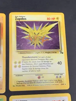 Vintage Rare Holo Pokemon Card Lot Base Set Rocket Fossil Jungle Nidoqueen MP/HP - Image 4