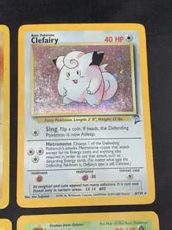 Vintage Rare Holo Pokemon Card Lot WOTC 1999/2000 - Base Set 2, Fossil - MP/HP - Image 4