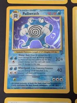 Vintage Rare Holo Pokemon Card Lot WOTC 1999/2000 - Base Set 2, Fossil - MP/HP - Image 5
