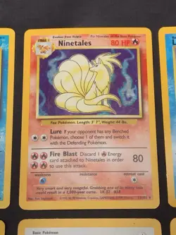 Vintage Holo Rare Pokemon Card Lot WOTC 1999/2000 Base Set, Fossil - MP/HP Ditto - Image 3