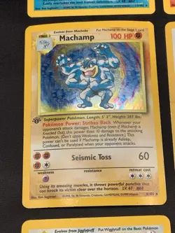 Vintage Holo Rare Pokemon Card Lot WOTC 1999/2000 Base Set, Fossil - MP/HP Ditto - Image 5