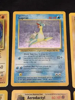 Vintage Holo Rare Pokemon Card Lot WOTC 1999 - Base Set, Jungle, Fossil - MP/HP - Image 3