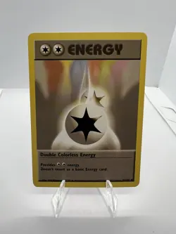 DOUBLE COLORLESS ENERGY - 96/102 - Base Set - Pokemon Card - NM/LP - Image 2