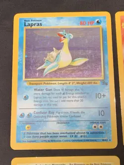 Vintage Rare Holo Pokemon Card Lot 1999/2000 - Base Set, Jungle, Fossil - MP/HP - Image 2