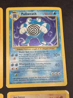 Vintage Rare Holo Pokemon Card Lot 1999/2000 - Base Set, Jungle, Fossil - MP/HP - Image 4