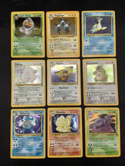Vintage Rare Holo Pokemon Card Lot 1999/2000 - Base Set, Jungle, Fossil - MP/HP - Image 1