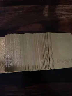 100+ Gold plated Pokemon cards NOT OFFICIAL POKEMON BRANDED - Image 2