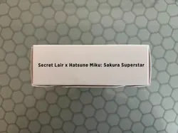 Secret Lair | Hatsune Miku Sakura Superstar NON-FOIL ENGLISH | 📦SEALED📦 - Image 1