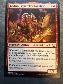 Kediss, Emberclaw Familiar Commander Legends Regular NM Normal - Image 1