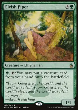 MTG Magic the Gathering Elvish Piper (168/267) Masters 25 LP - Image 1