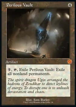 MTG Perilous Vault (38/126) The Brothers' War Retro Artifacts NM - Image 1