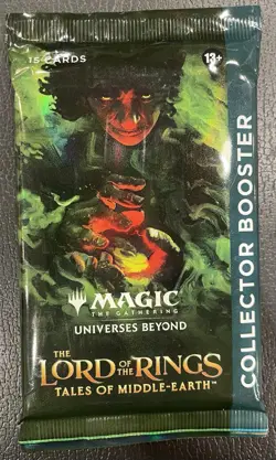 Magic: The Gathering - Lord of the Rings Collector Booster Pack LOTR Sealed - Image 1