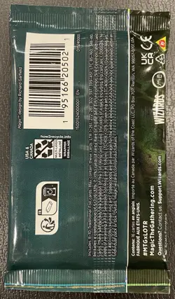 Magic: The Gathering - Lord of the Rings Collector Booster Pack LOTR Sealed - Image 2