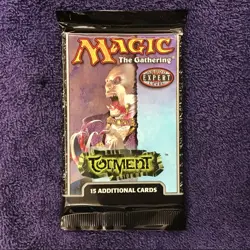 2002 TORMENT BOOSTER PACK Magic the Gathering New Factory Sealed - Image 1