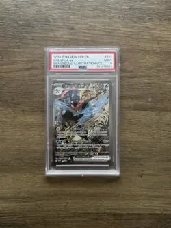 Pokemon TCG Greninja EX Shrouded Fable 132 Promo | PSA 9 - Image 1