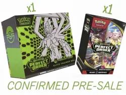 Pokemon Perfect Order Elite Trainer Box & Booster Bundle (2in1) English PRE-SALE - Image 1