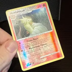 Pokemon TCG Ninetales 36/127 Reverse Holo Rare Platinum HP - Image 5