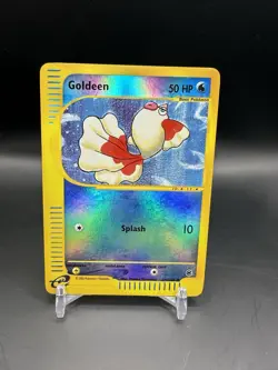 Goldeen - 111/165 - Common - Reverse Holo, English Pokemon Expedition - Image 1