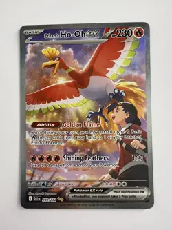 Pokemon TCG Ethan's Ho-Oh EX Sir 230/182 Destined Rivals Mint/Nm Condition - Image 1