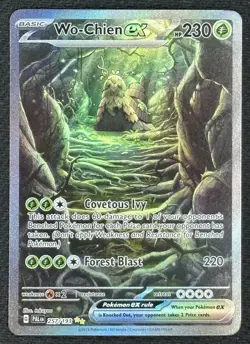 Pokemon Wo-Chien ex 257/193 SV02 Paldea Evolved Illustration Rare Holo Basic 23… - Image 1
