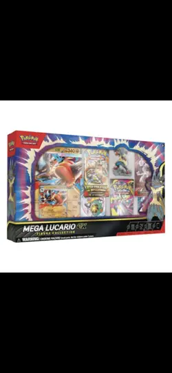 Pokemon TCG: Mega Lucario ex Figure Collection - Sealed - Image 1