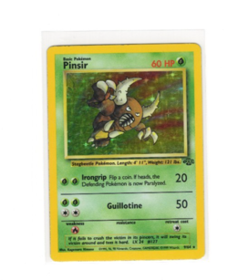 Pokemon TCG Pinsir Jungle 9/64 Holo Unlimited Holo Rare - Image 1