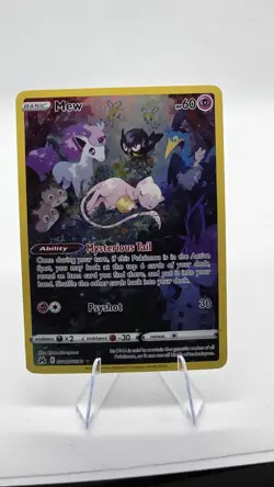Pokemon TCG Mew GG10/GG70 Crown Zenith Galarian Gallery NM - Image 1
