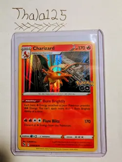 Charizard Pokemon Go TCG 010/078 Rare 2022 170 HP Near Mint - Image 1