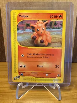Pokemon Vulpix Expedition Base Set 136/165 Common 50HP - Image 2