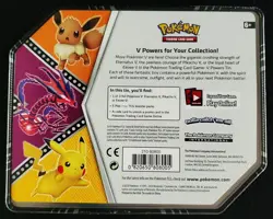 Pokemon TCG Pokemon V Powers Tin Fall 2020 Eternatus NEW TIN BOX - Image 2