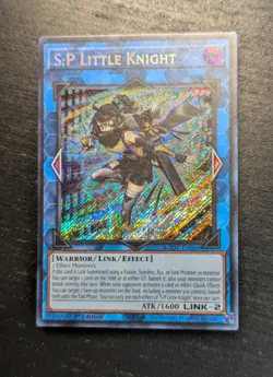 Yu-Gi-Oh! S:P Little Knight AGOV-EN046 Secret Rare 1st Edition NM 🗡 - Image 2