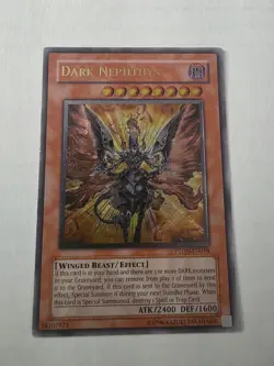 DARK NEPHTHYS PTDN EN018 ULTIMATE LP YU GI OH - Image 1